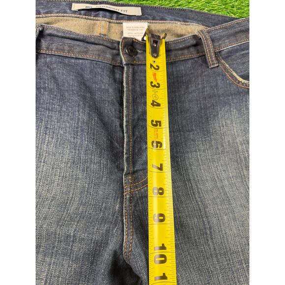 GAP Men Straight Fit Jeans Blue Denim Size 40x30 Classic 100% Cotton Casual - Picture 11 of 12